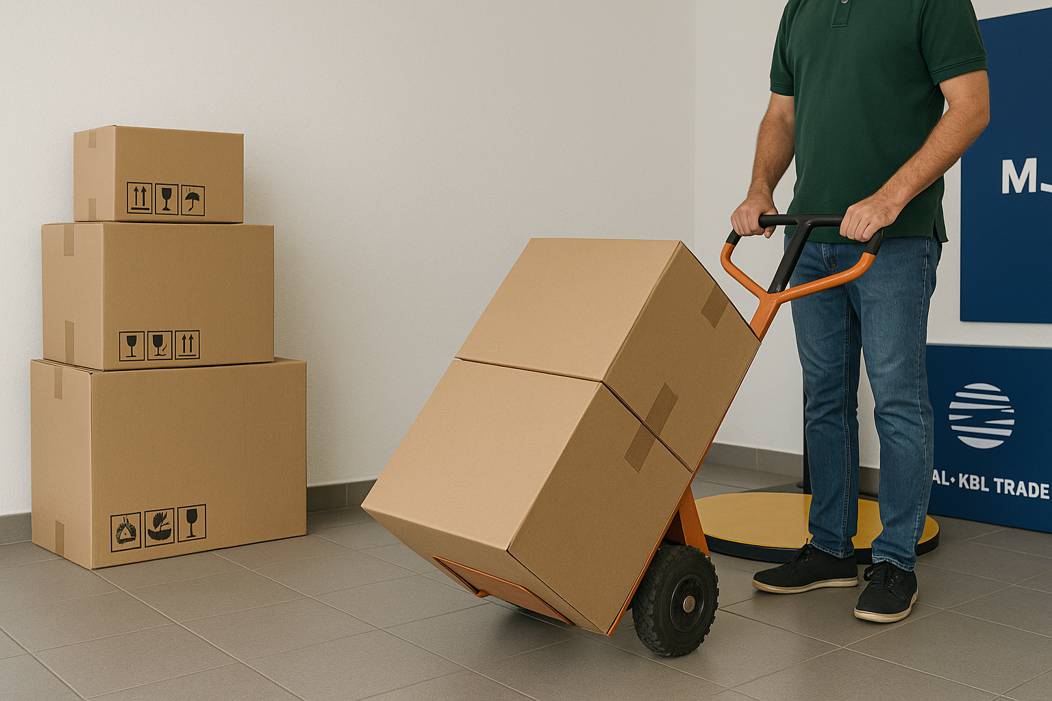 Nadaj paczkę, przeprowadź się, wyślij paletę — jak działa punkt MJ Global Trade w Legnicy i dlaczego warto